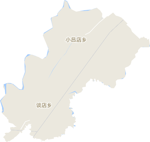 谈店乡电子地图