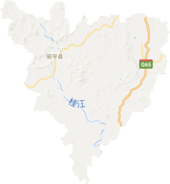 昭平县电子地图