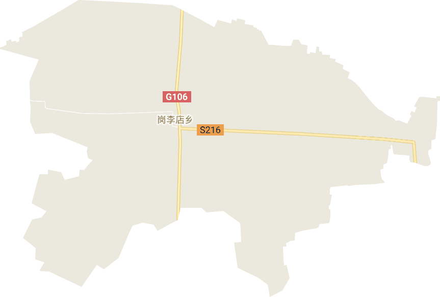 岗李店乡电子地图