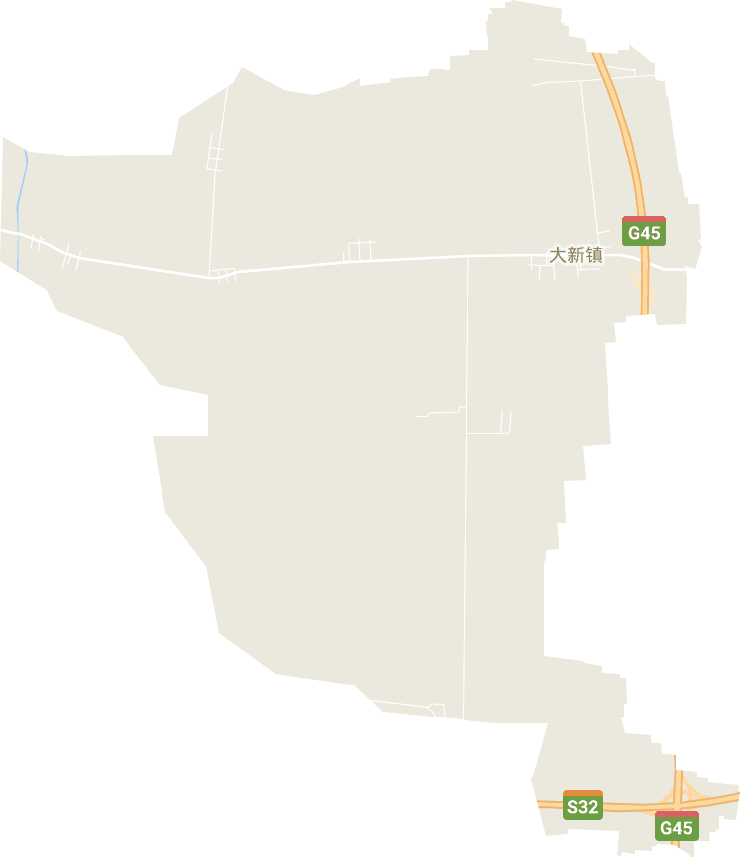 大新镇电子地图