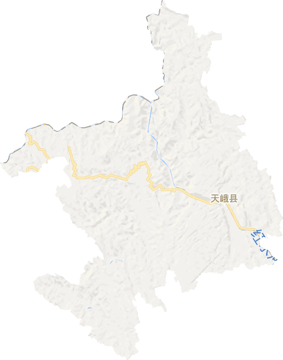 天峨县电子地图