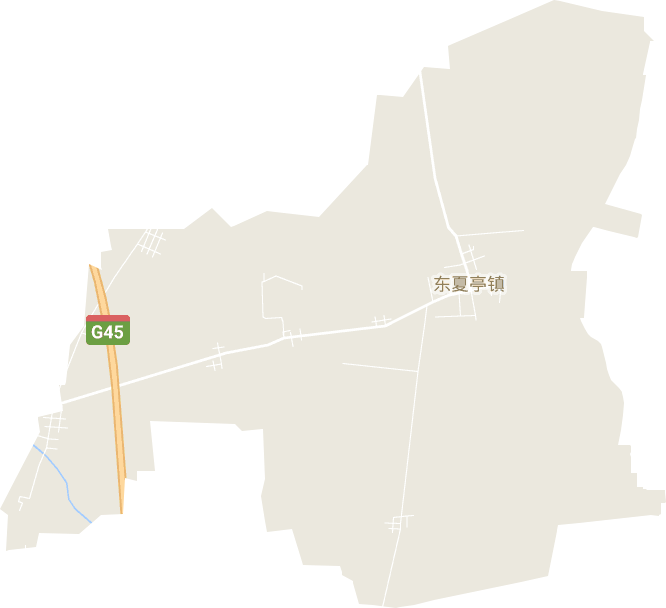 东夏亭镇电子地图