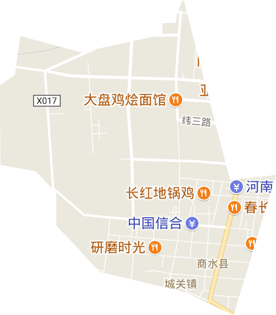 新城街道电子地图
