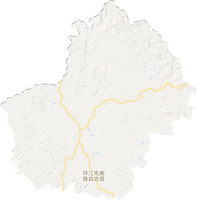 环江县电子地图