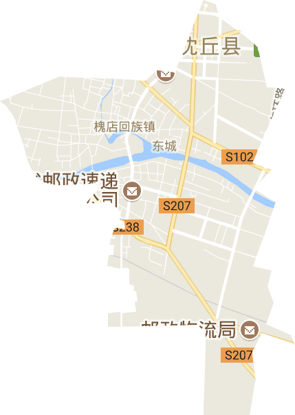 槐店回族镇电子地图