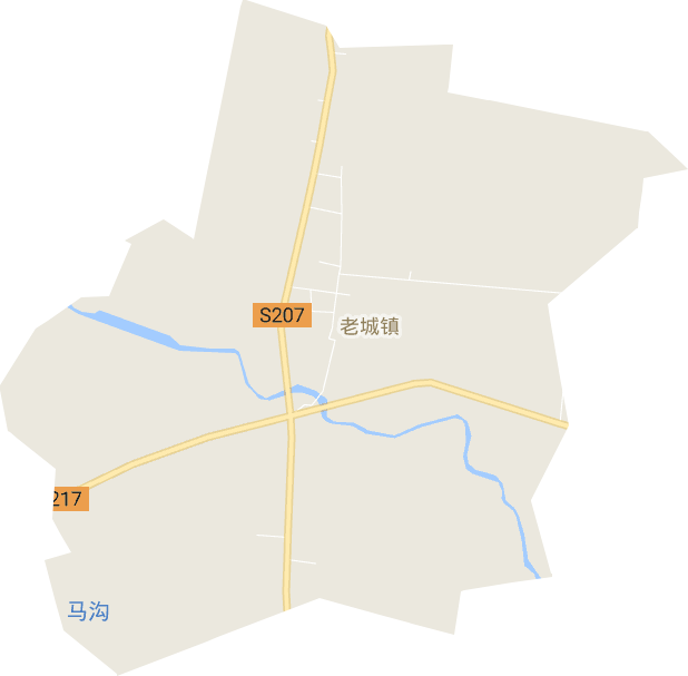 老城镇电子地图