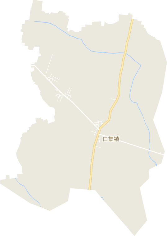 白集镇电子地图