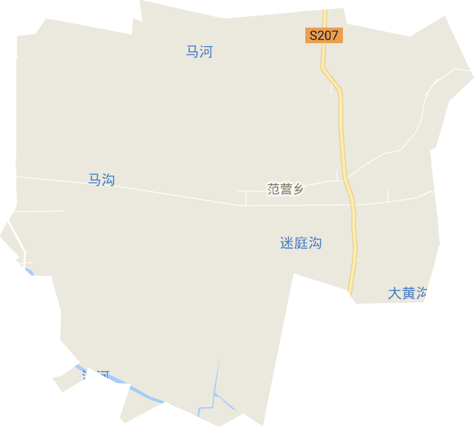 范营乡电子地图