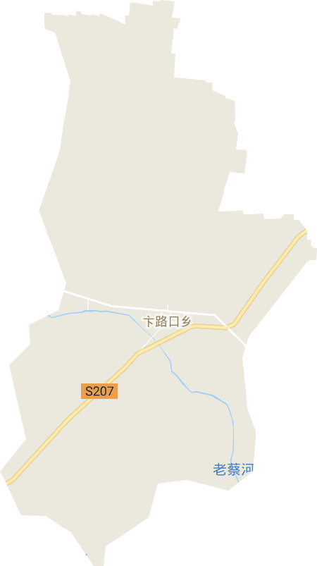 卞路口乡电子地图