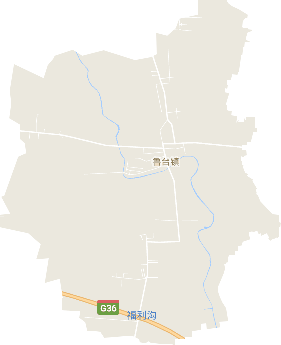 鲁台镇电子地图