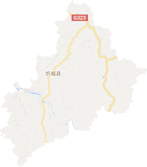 忻城县电子地图
