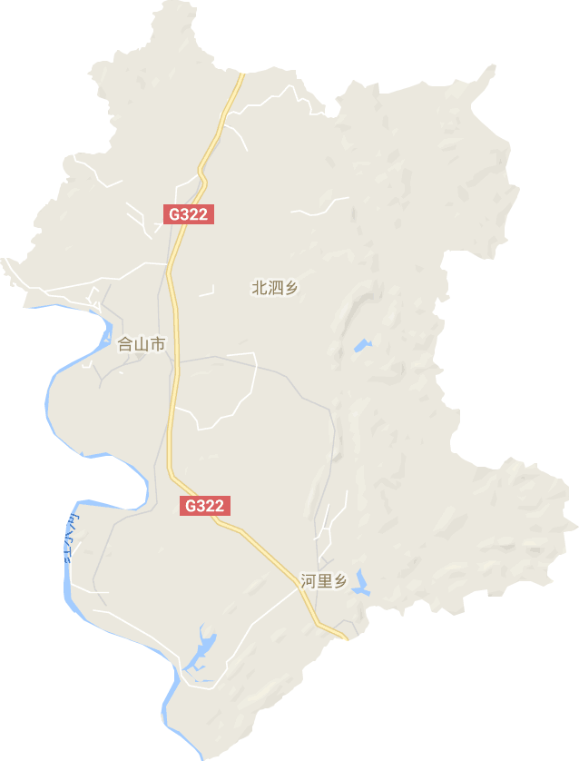 合山市电子地图