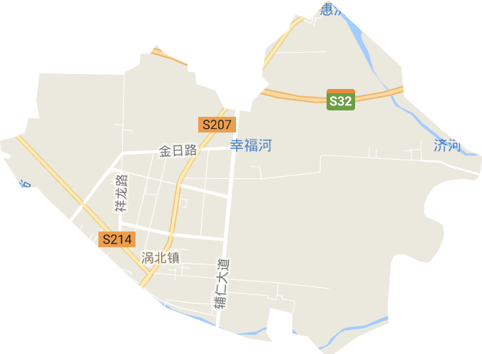 涡北镇电子地图