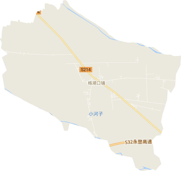 杨湖口镇电子地图