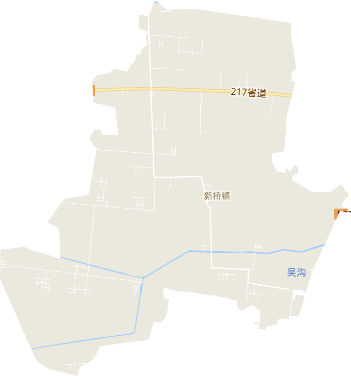 新桥镇电子地图
