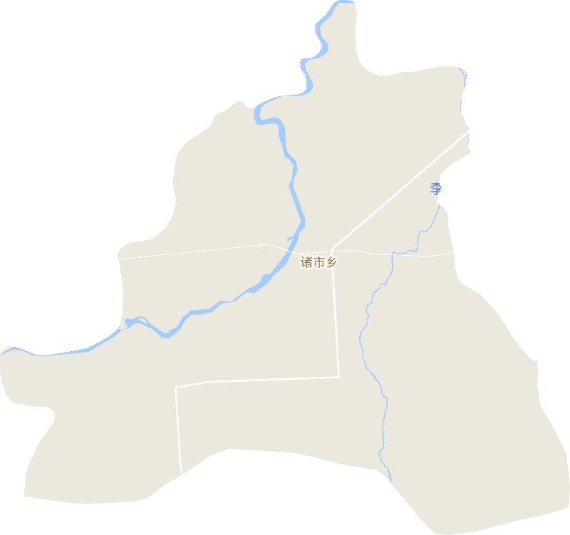 诸市镇电子地图