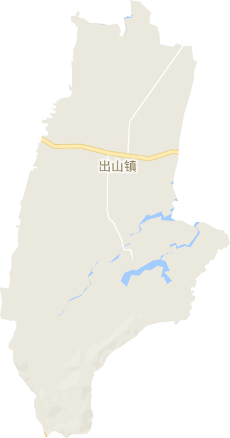 出山镇电子地图