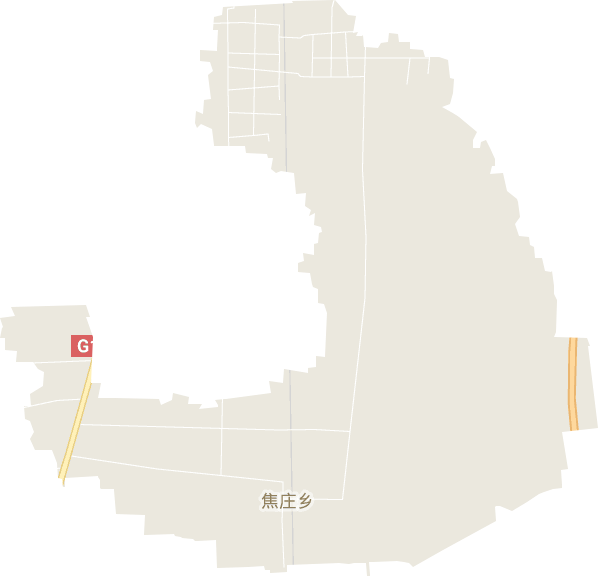 焦庄乡电子地图