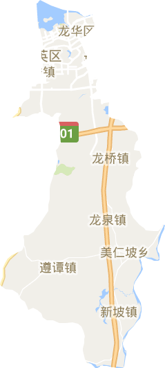 龙华区电子地图