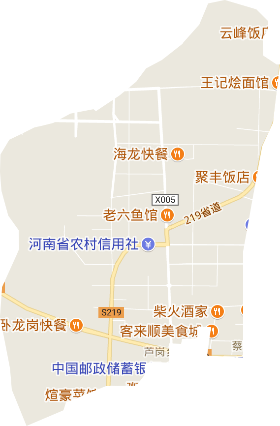 卧龙街道电子地图