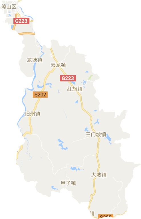 琼山区电子地图
