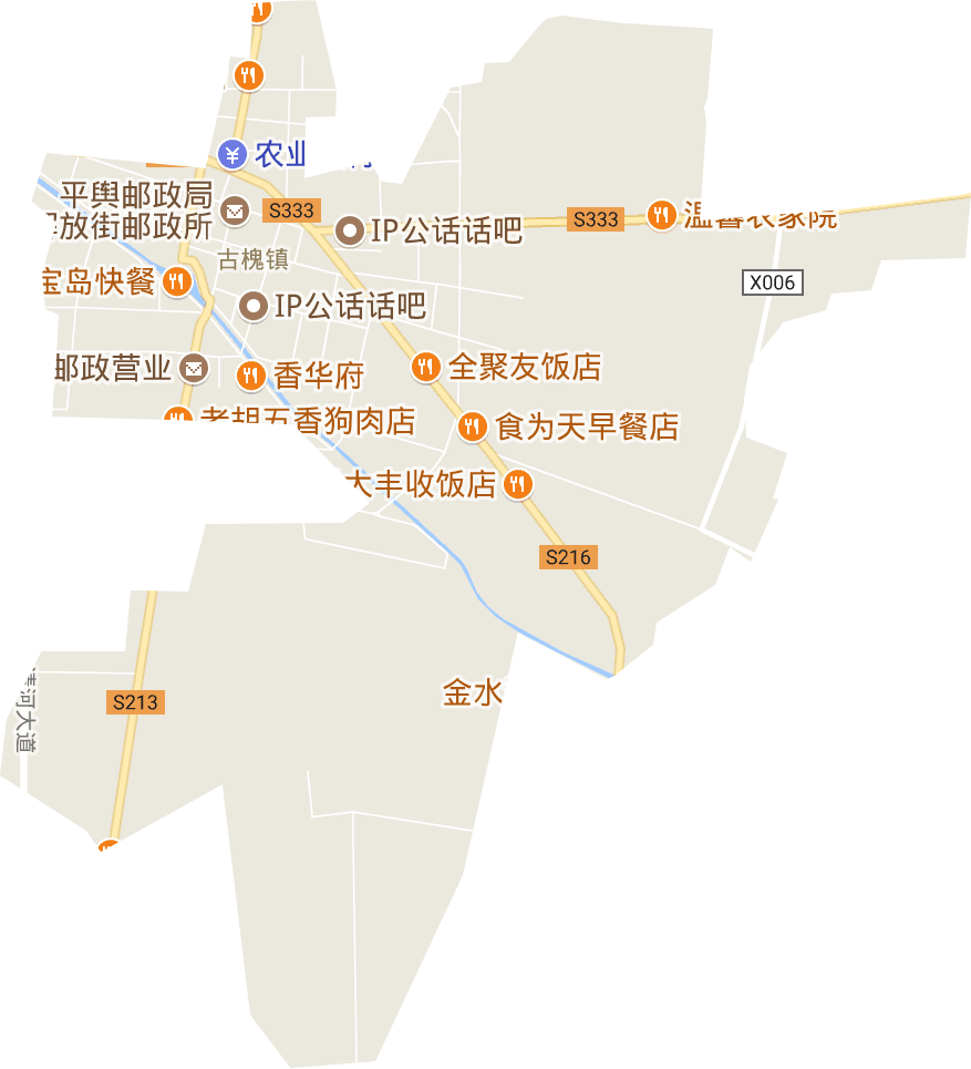 古槐街道电子地图