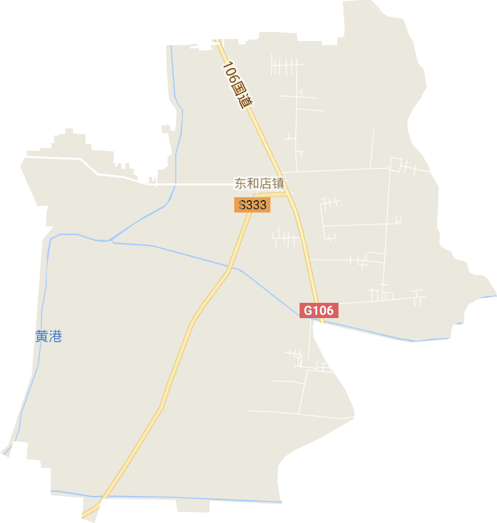 东和店镇电子地图