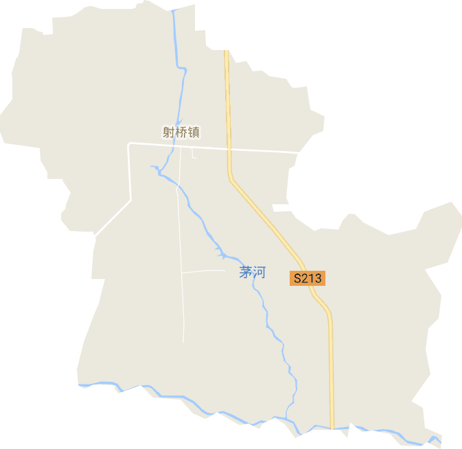 射桥镇电子地图