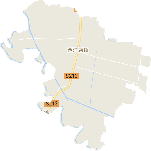 西洋店镇电子地图