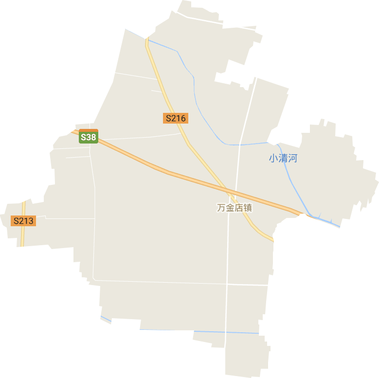 万金店镇电子地图