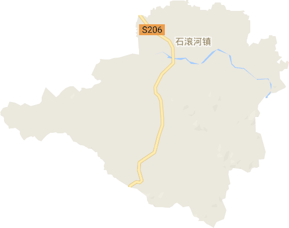 石滚河镇电子地图