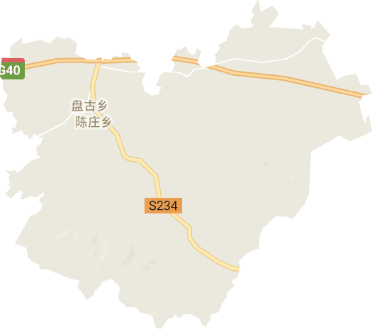 盘古乡电子地图