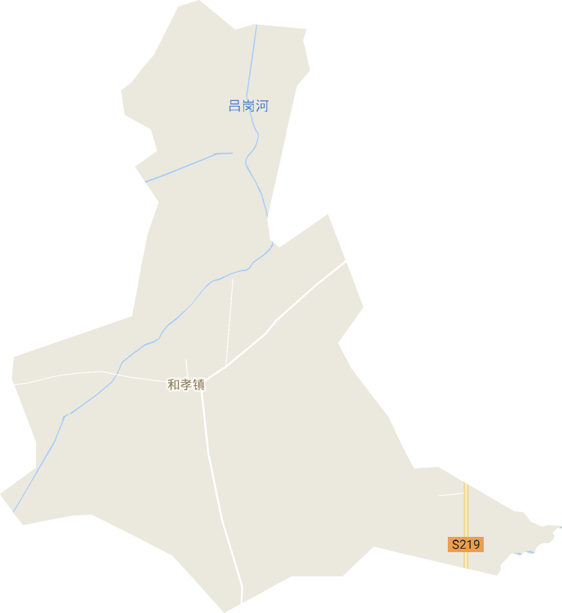 和孝镇电子地图