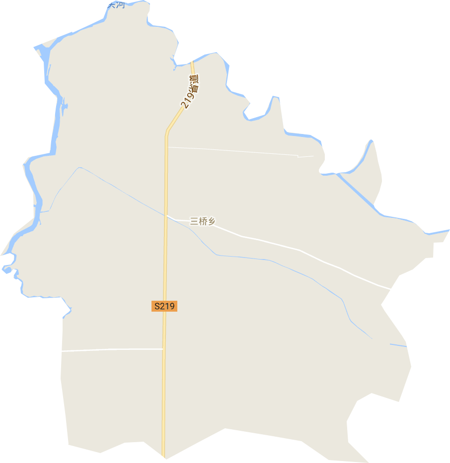 三桥镇电子地图