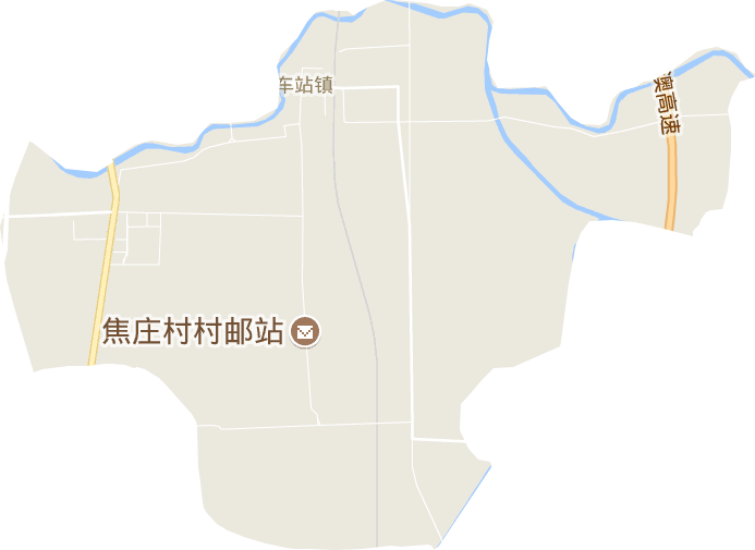 车站街道电子地图