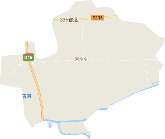 河坞乡电子地图