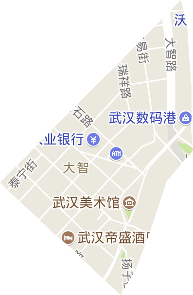 大智街办事处电子地图