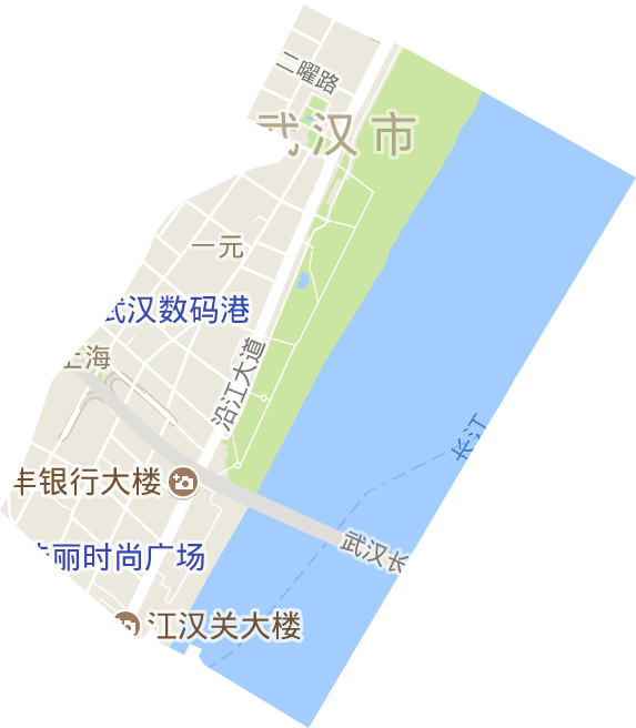 一元街办事处电子地图