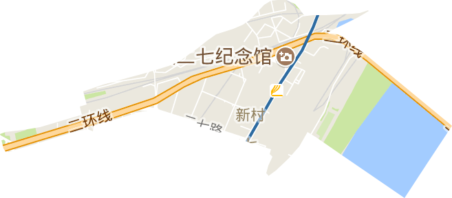 新村街办事处电子地图