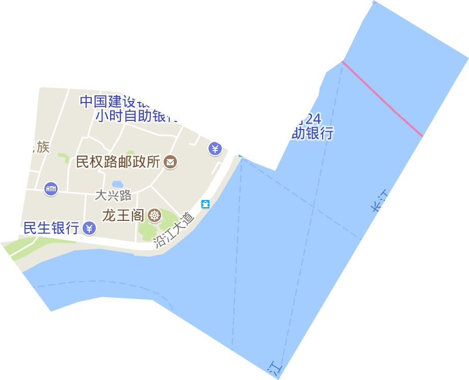 民族街办事处电子地图