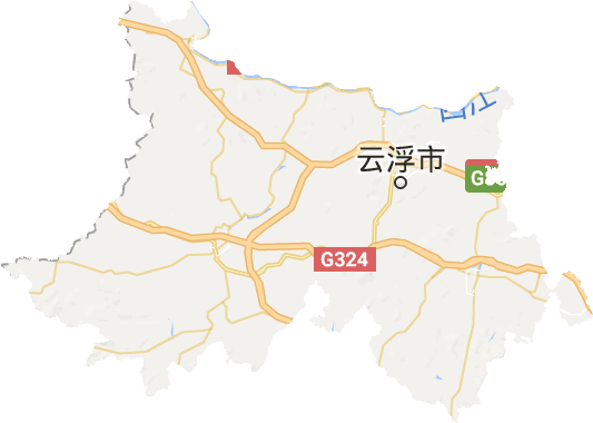 云浮市电子地图