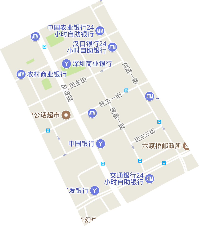 民意街办事处电子地图