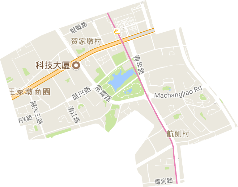 常青街办事处电子地图