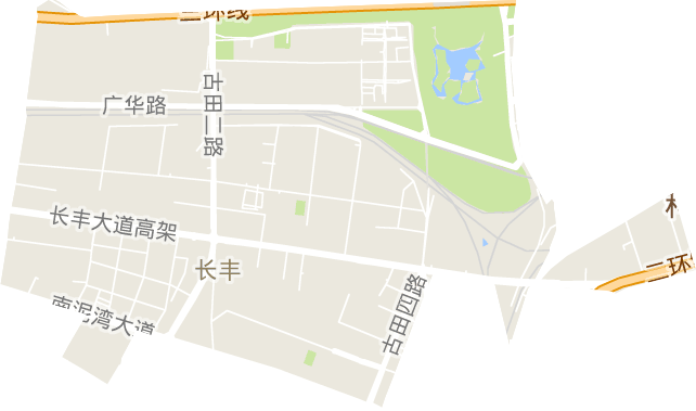 长丰街道电子地图