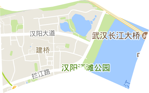 建桥街办事处电子地图