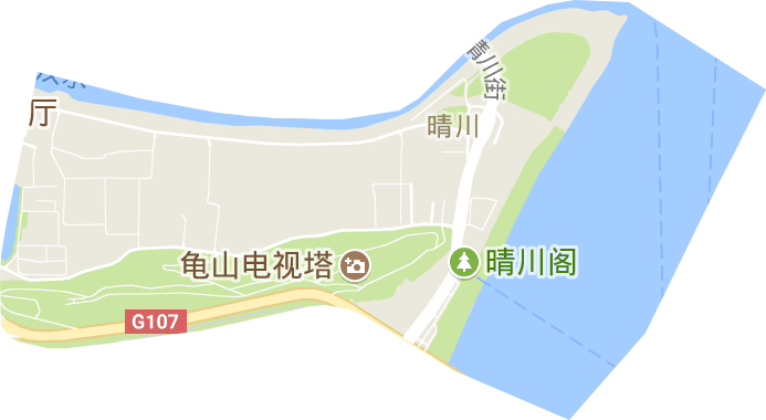 晴川街办事处电子地图