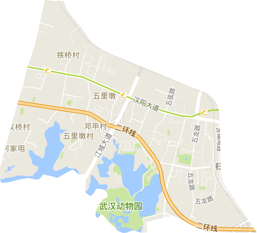 五里墩街办事处电子地图