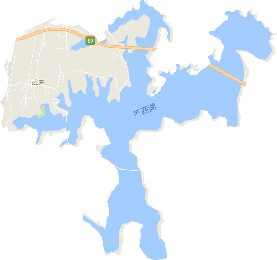 武东街道电子地图