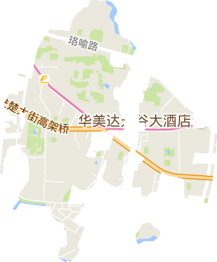 卓刀泉街道电子地图