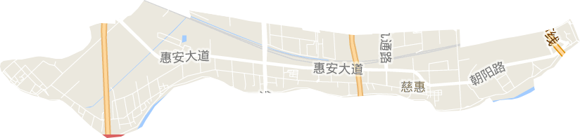 慈惠街道电子地图